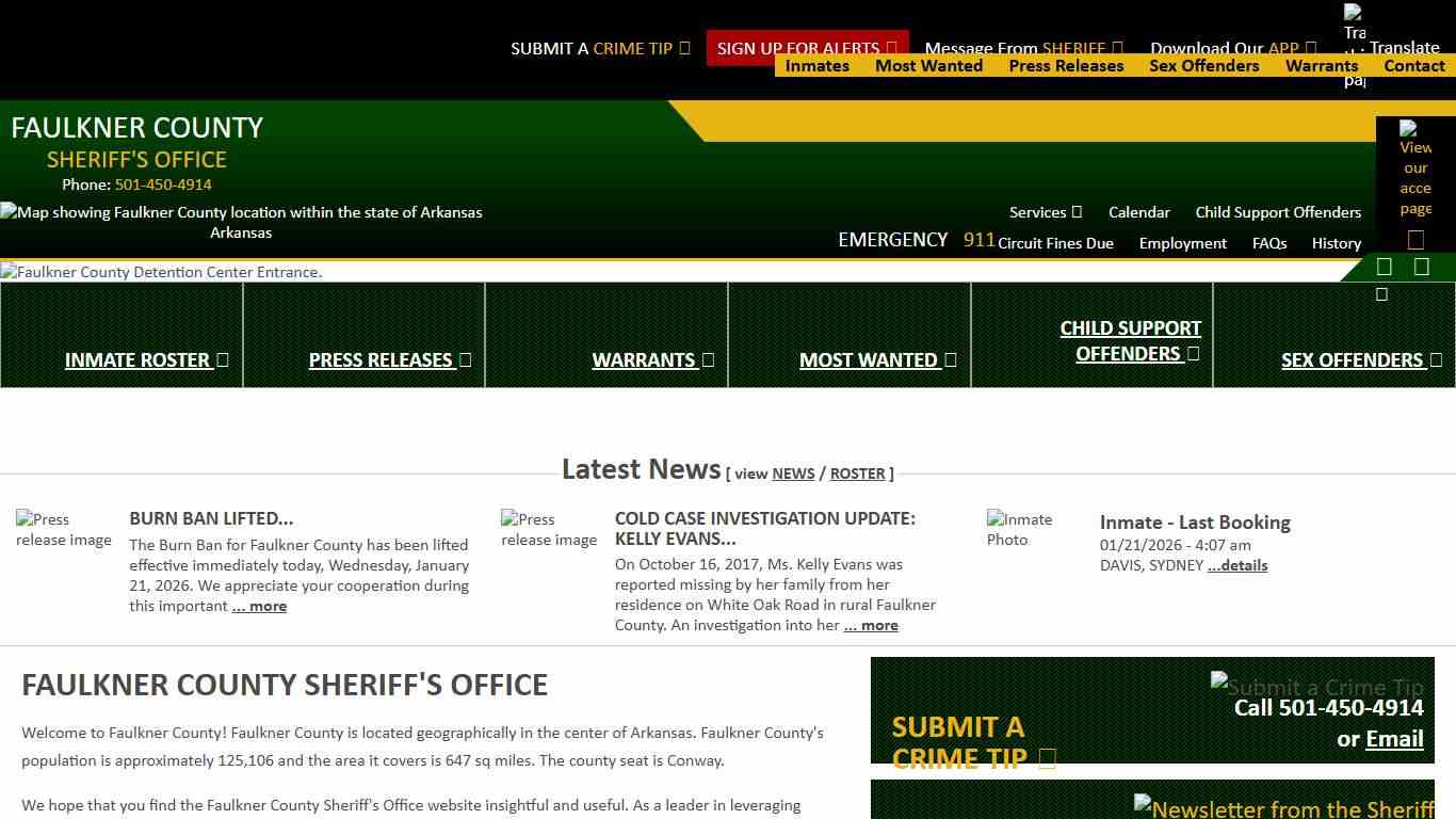 Faulkner County Sheriff's Office